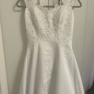 Custom bridal gown XS